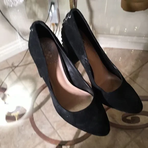 🎃 VINCE CAMUTO Corset Back Block Heel! - Picture 3 of 8